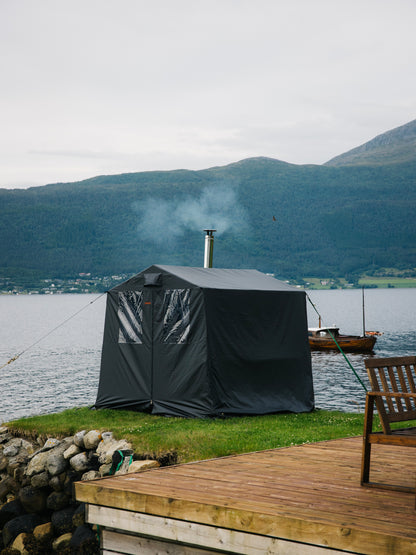 zelt auf dem wasser Zelt + Herdpaket – Telttasaana